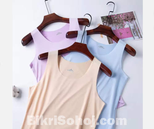 women ice silk tank top